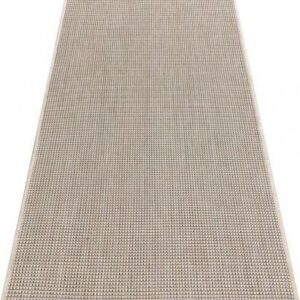 Dywany Łuszczów Dywan Sznurkowy Sizal Floorlux 20580 Gładki Jednolity Jednokolorowy Szampański Taupe 60X110Cm 7997078