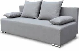 Kanapa rozkładana Sofa z funkcją spania Style Szara