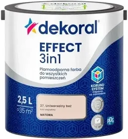 Farba Plamoodporna Dekoral Effect 3IN1